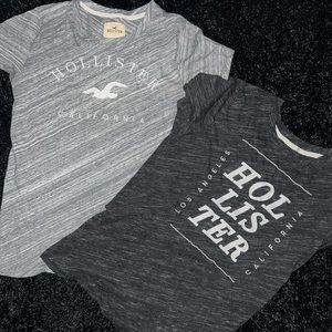 2 for $10! Hollister Tees 🖤🩶